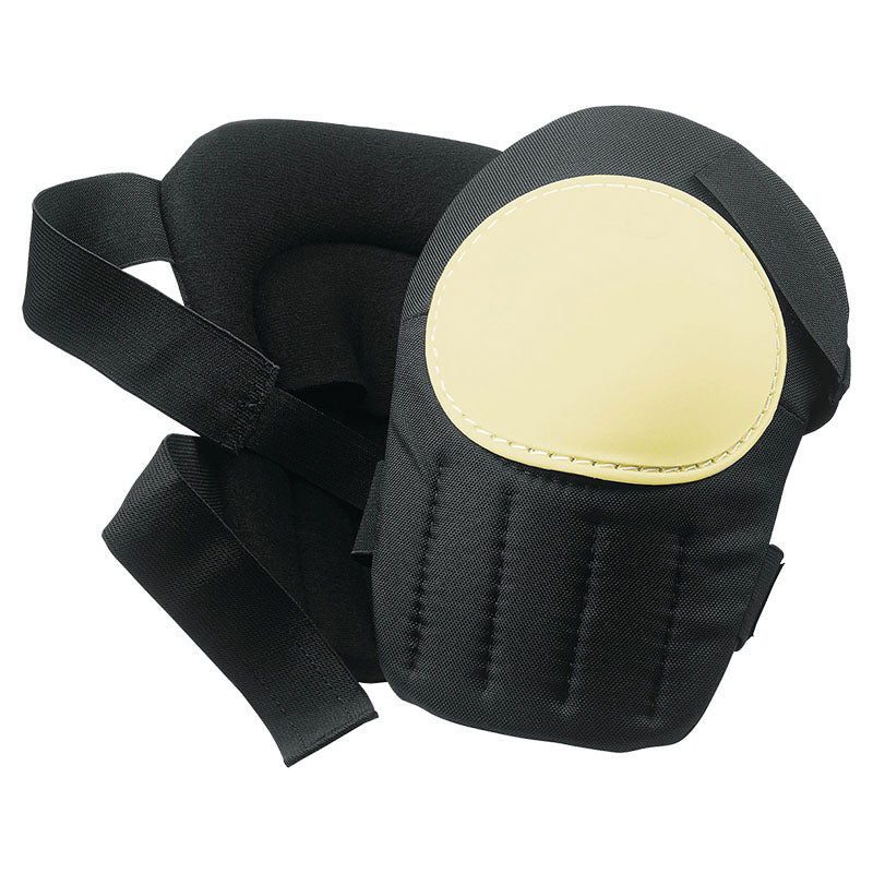 Almohadilla para rodilla con tapa de plástico