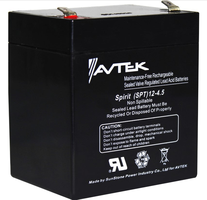 12 Vdc / 4.5 Ah Lead-Acid Gel Battery
