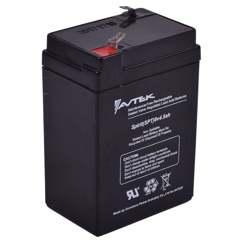 Batería de gel de plomo ácido 6 Vdc / 4,5 Ah
