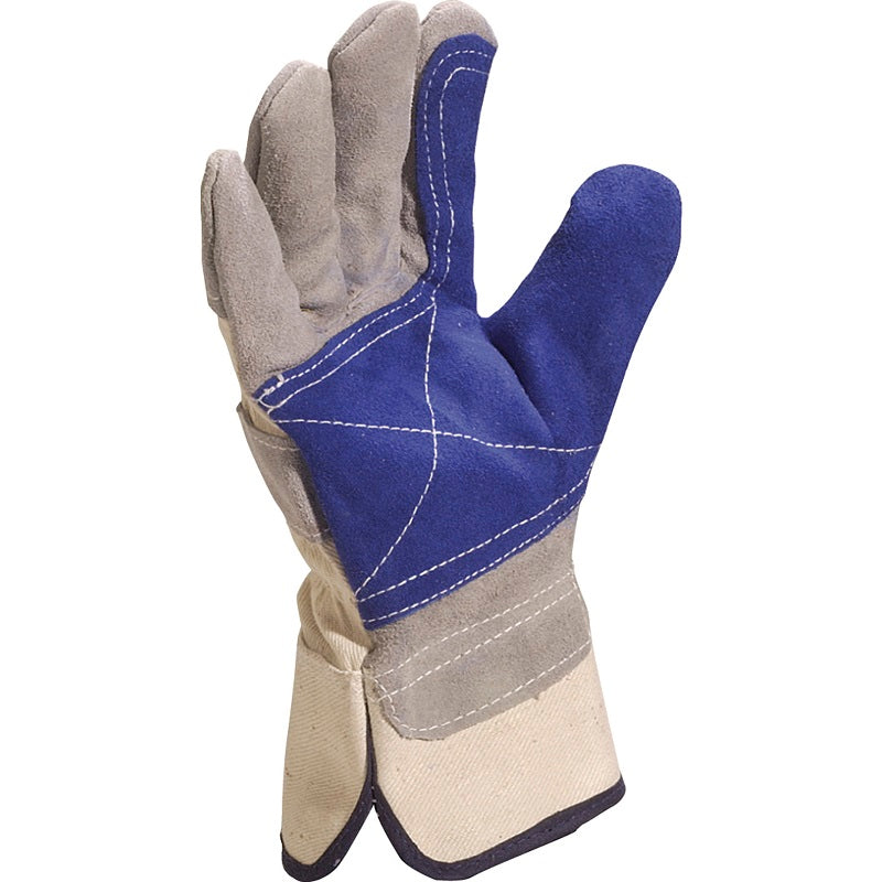 Guante de carnaza afelpado talla XL
