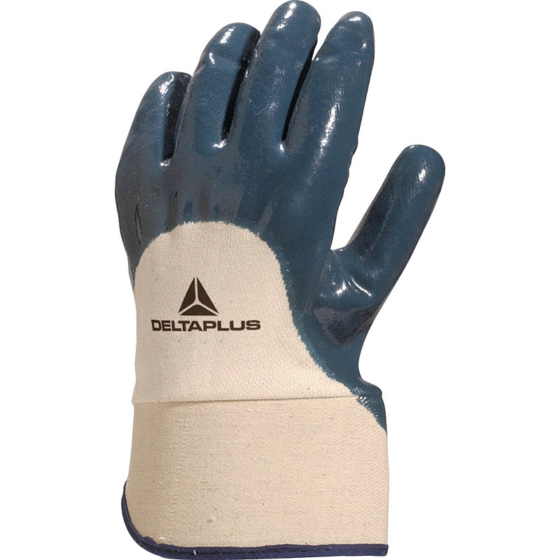 Guante de lona recubierto de nitrilo talla XL