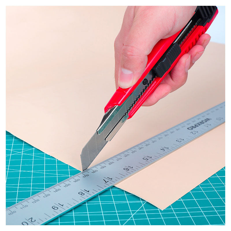 Cutter 18 mm plástico Workpro