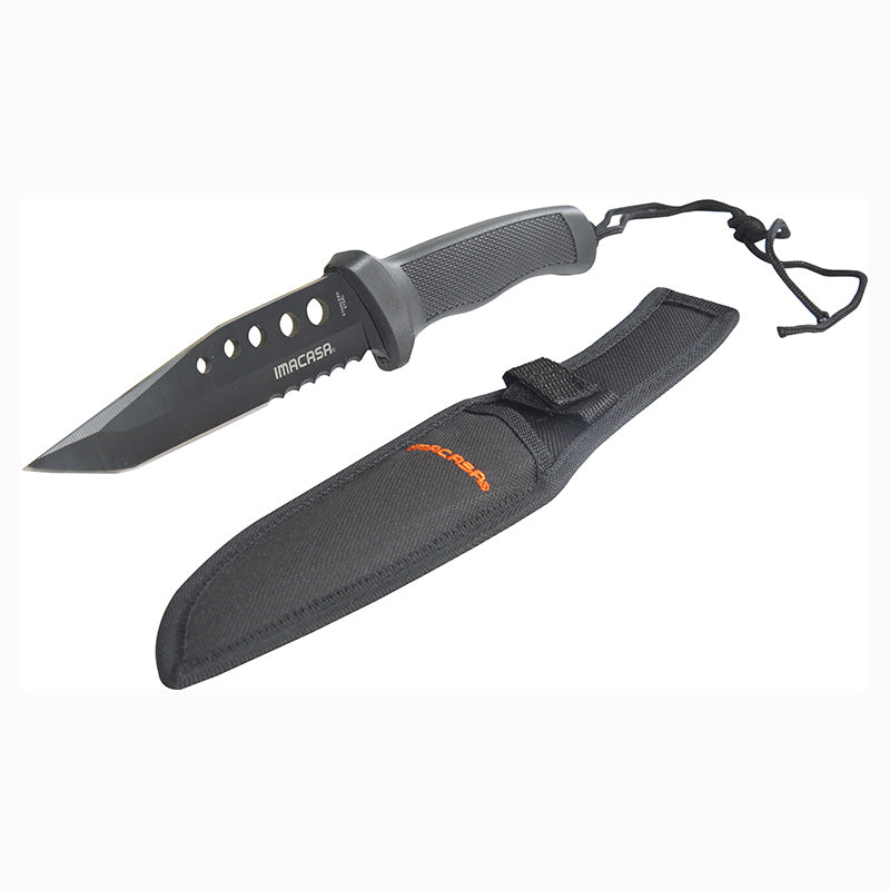 Cuchillo Jungle Warrior 6" con estuche Imacasa
