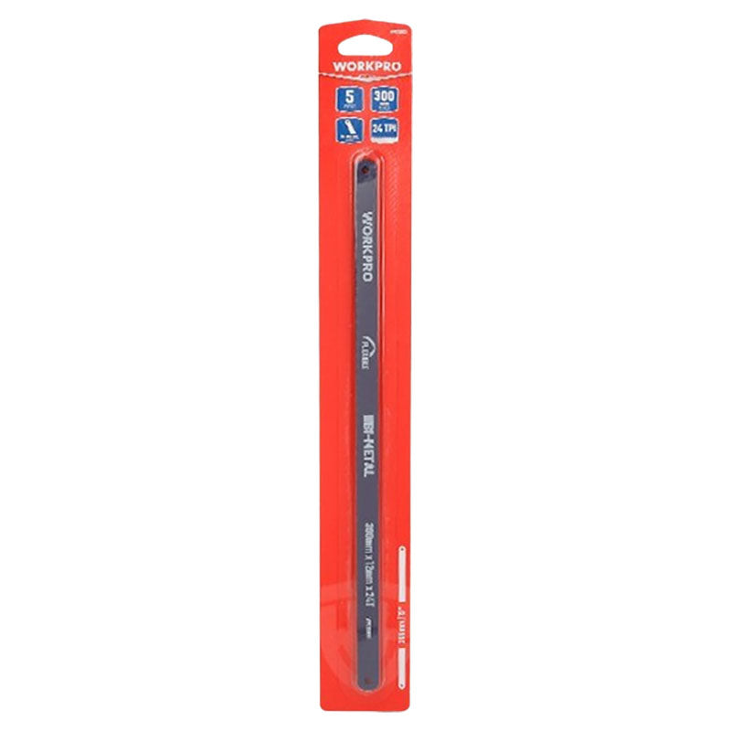 Set hoja segueta 5 uds 24 dientes por pulgada 12" WorkPro