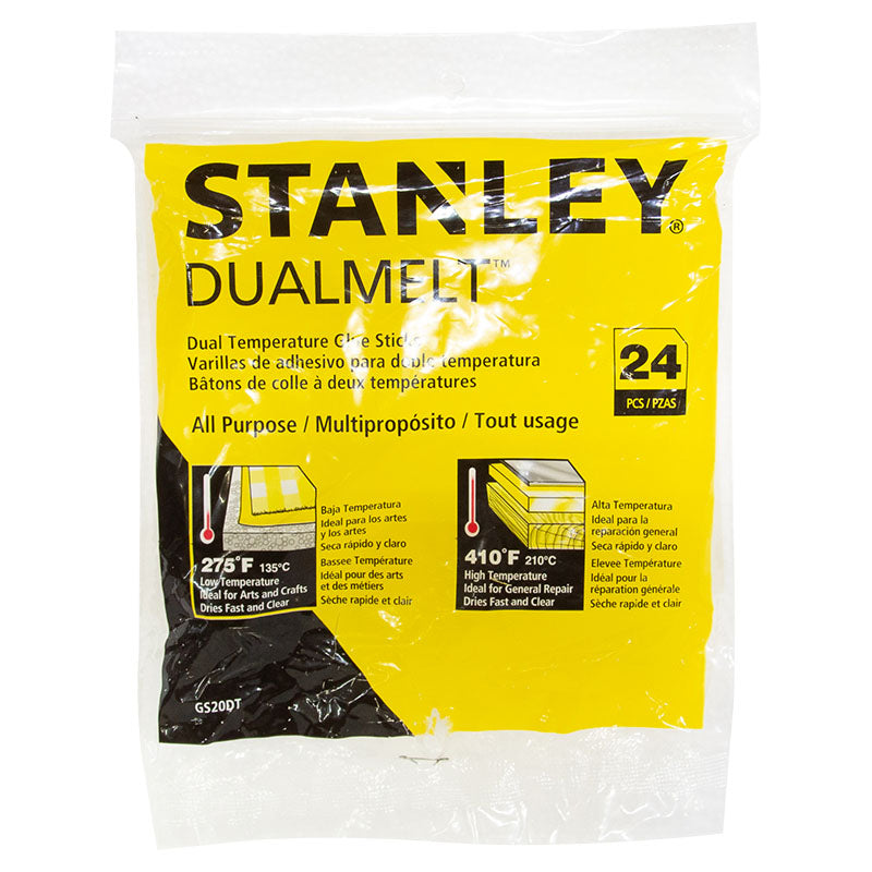 Barra de silicón de dos temperaturas 24 piezas Stanley