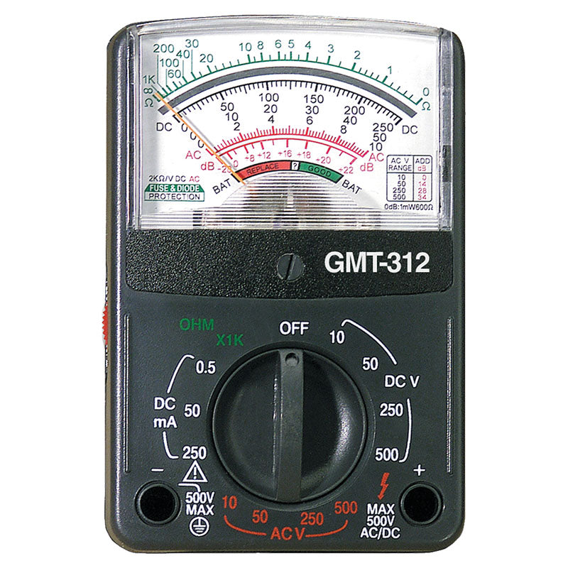 Analog multitester range 16