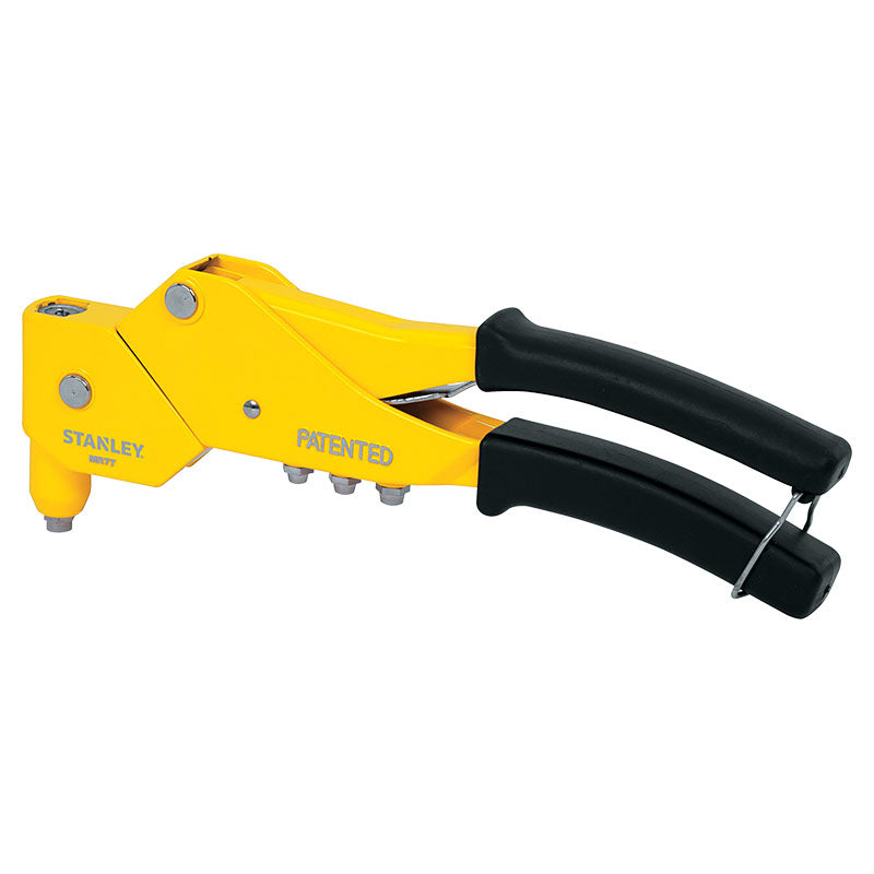 Remachadora con cabeza giratoria 4 boquillas Stanley
