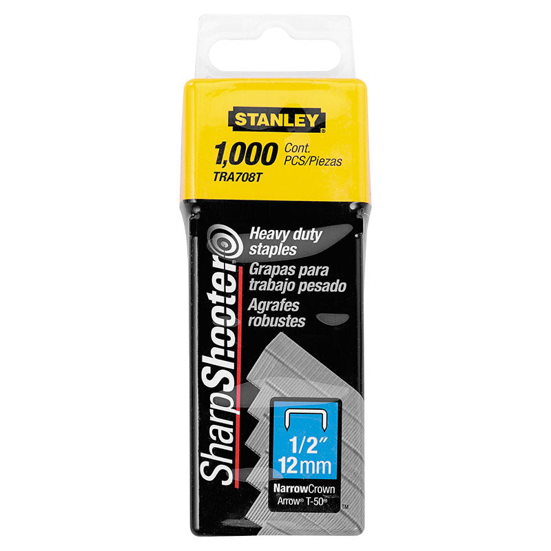 Grapas para trabajo pesado 12 mm Stanley