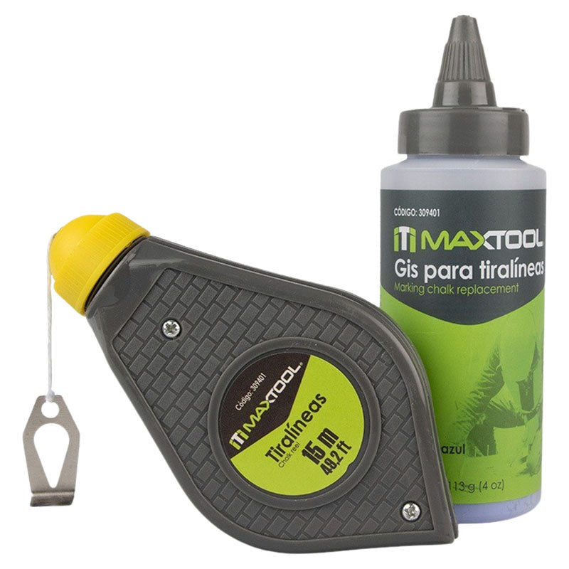 Tiralínea plástico 15 m Maxtool