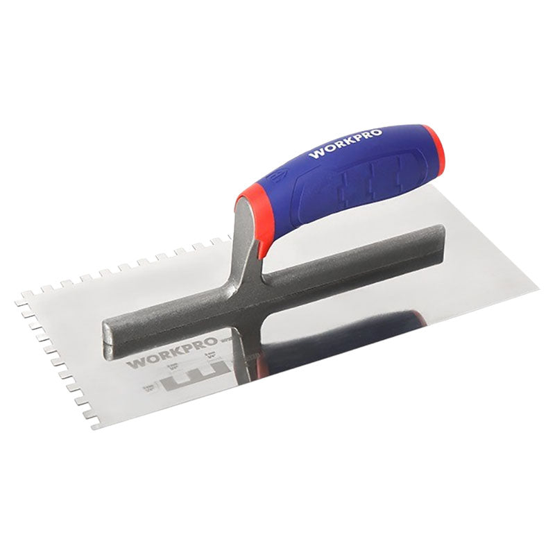 Llaneta dentada 11" x 5" mango bimaterial WorkPro