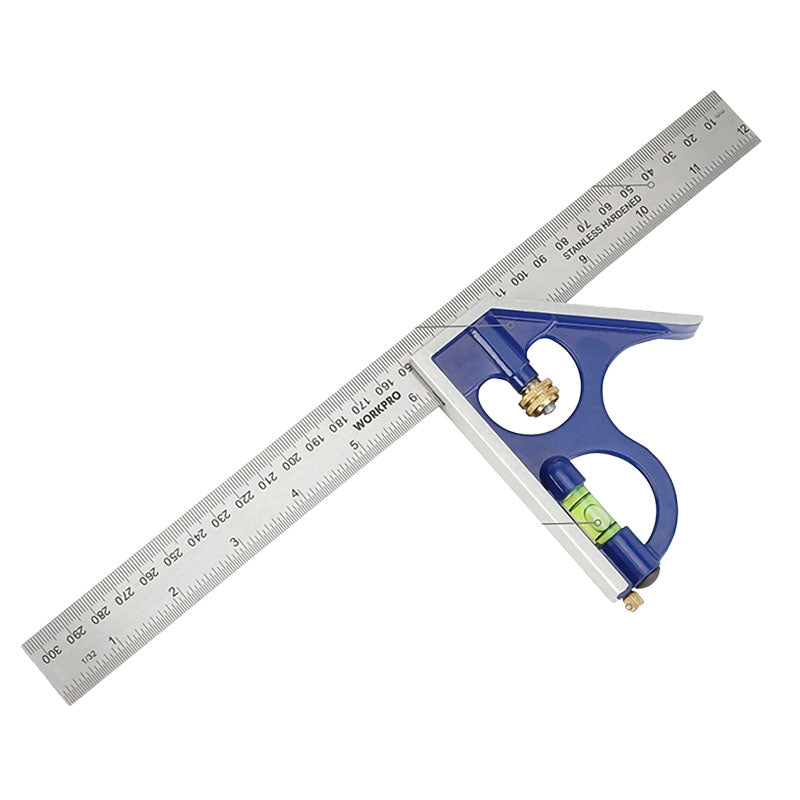 Escuadra combinación aluminio 12" WORKPRO