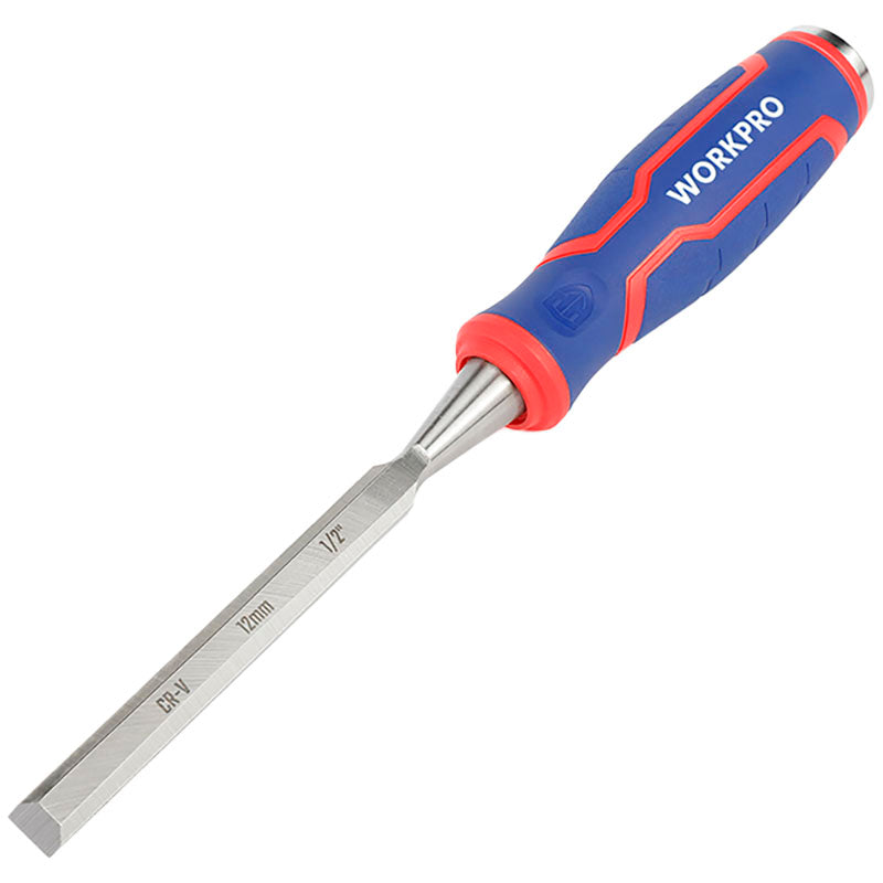 Formón 1/2" mango bimaterial Workpro