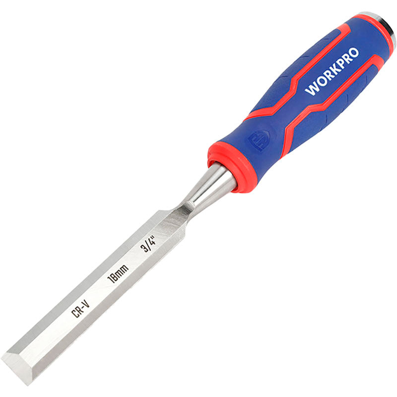 Formón 3/4" mango bimaterial Workpro