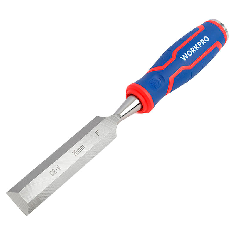 Formón 1" mango bimaterial Workpro