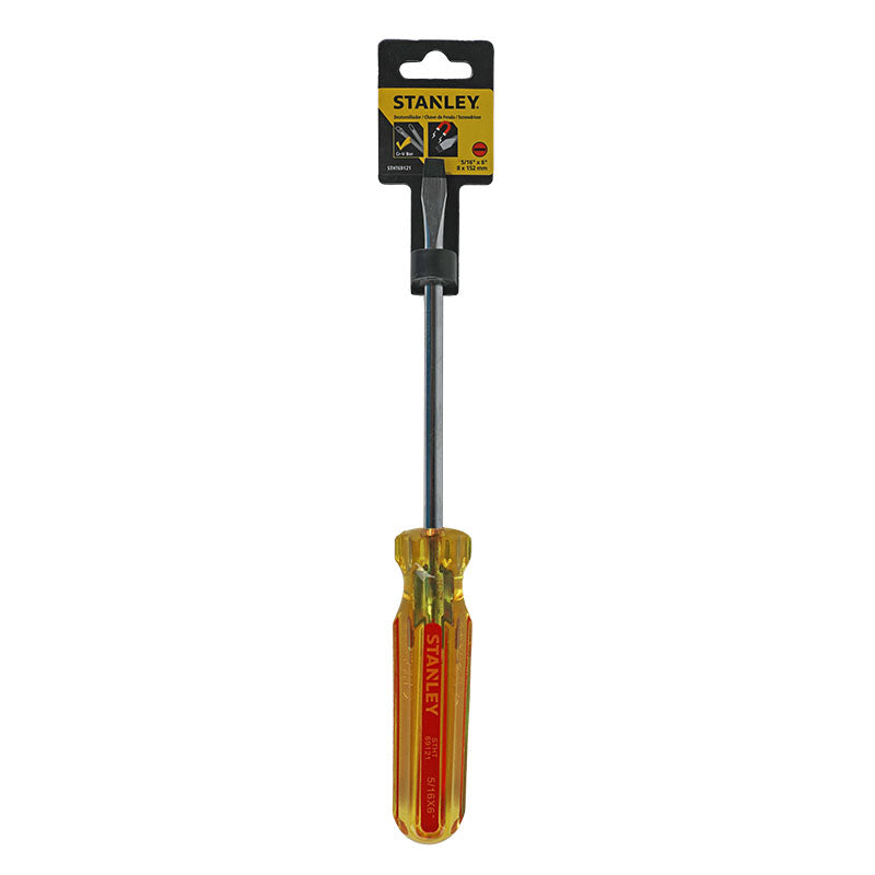 Destornillador pro 5/16" x 6" plano punta magnética stanley