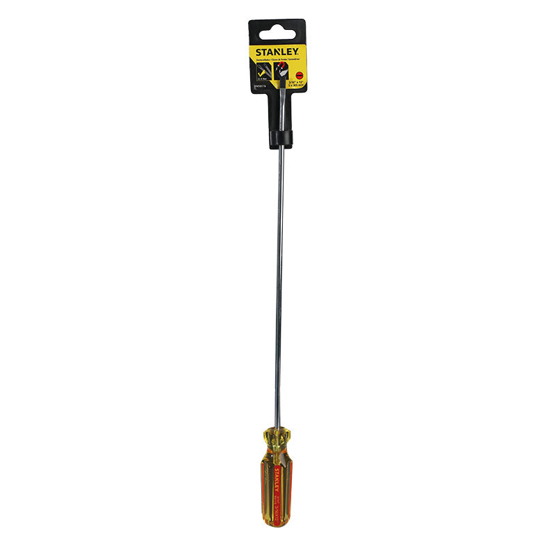 Destornillador pro 3/16" x 12" plano punta magnética stanley