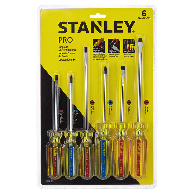 6-piece screwdriver set
