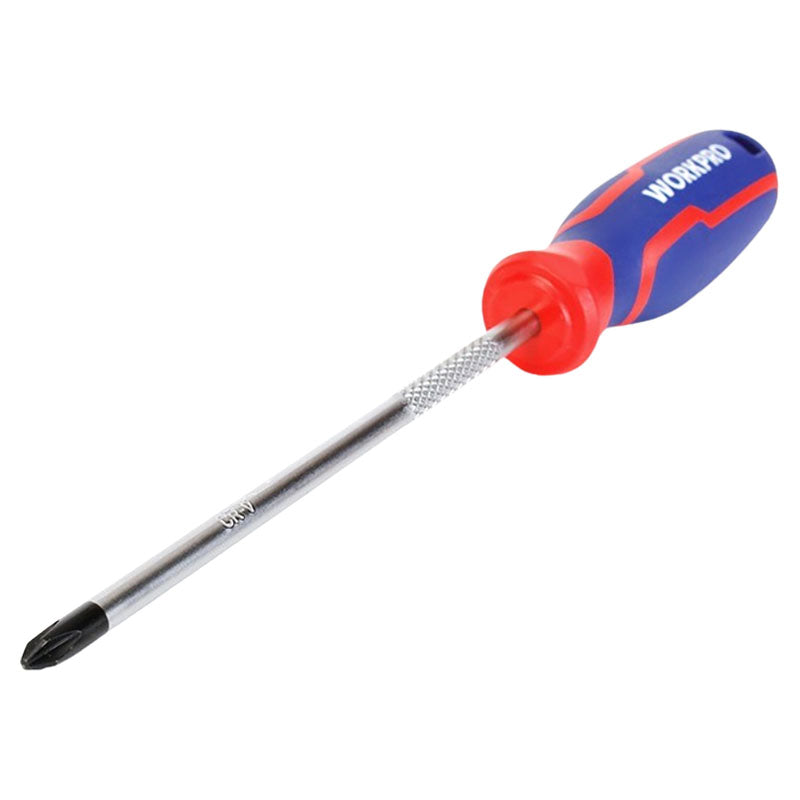 Desatornillador Phillips PH1 x 4" mango bimaterial punta imantada WorkPro