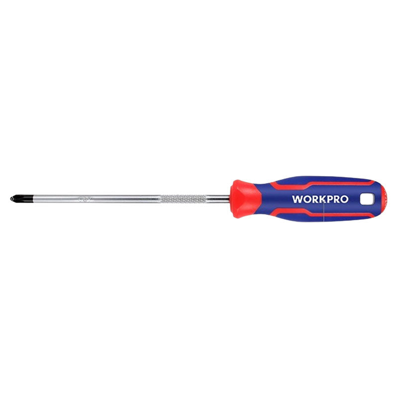 Desatornillador Phillips PH1 x 6" mango bimaterial punta imantada WorkPro