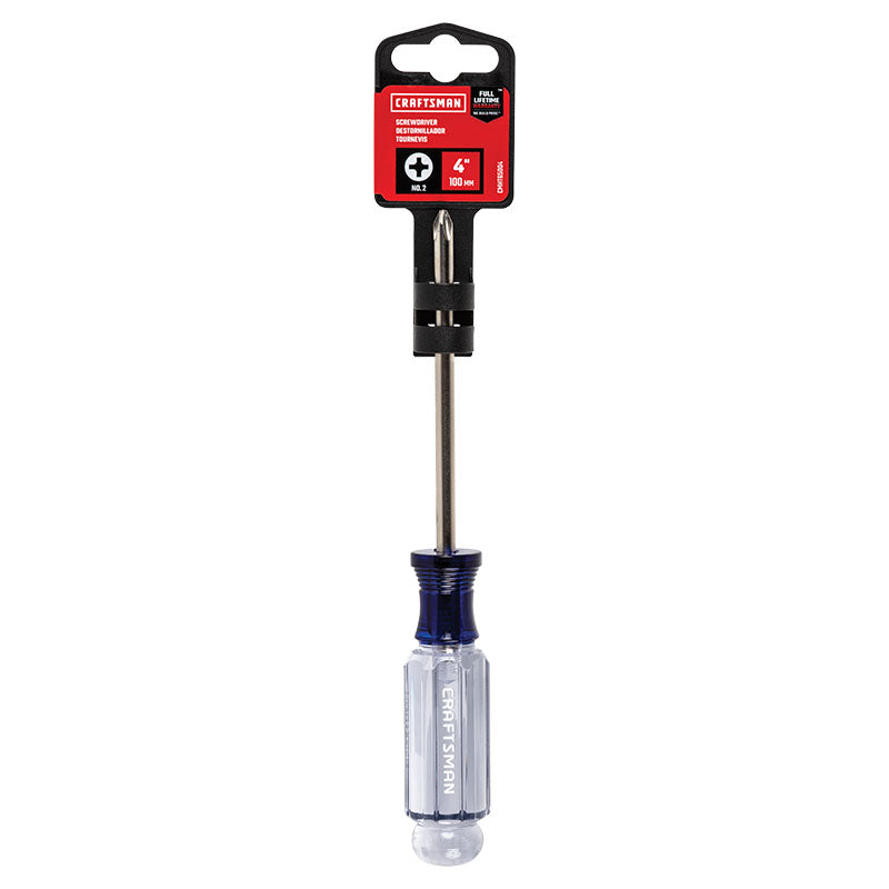 Acetate Phillips Screwdriver #2 x 4"