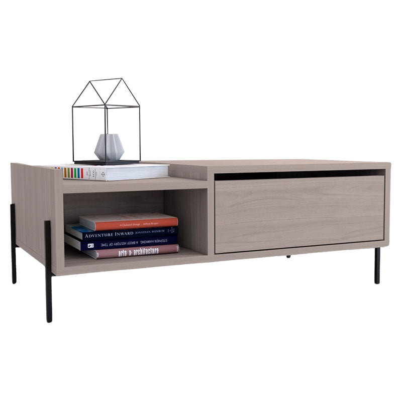 Mesa de centro Loft nacar 40 x 84,5 x 50 cm