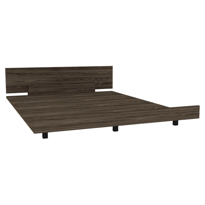 Cama queen Kaia coñac 160 x 52 x 213 cm