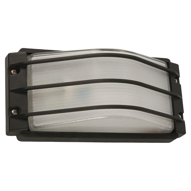 Lámpara de pared exterior 1 luz E27 60 W negro