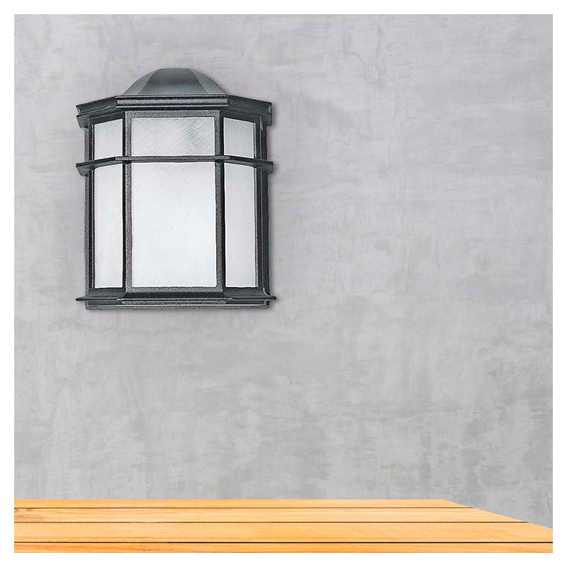 Black wall sconce