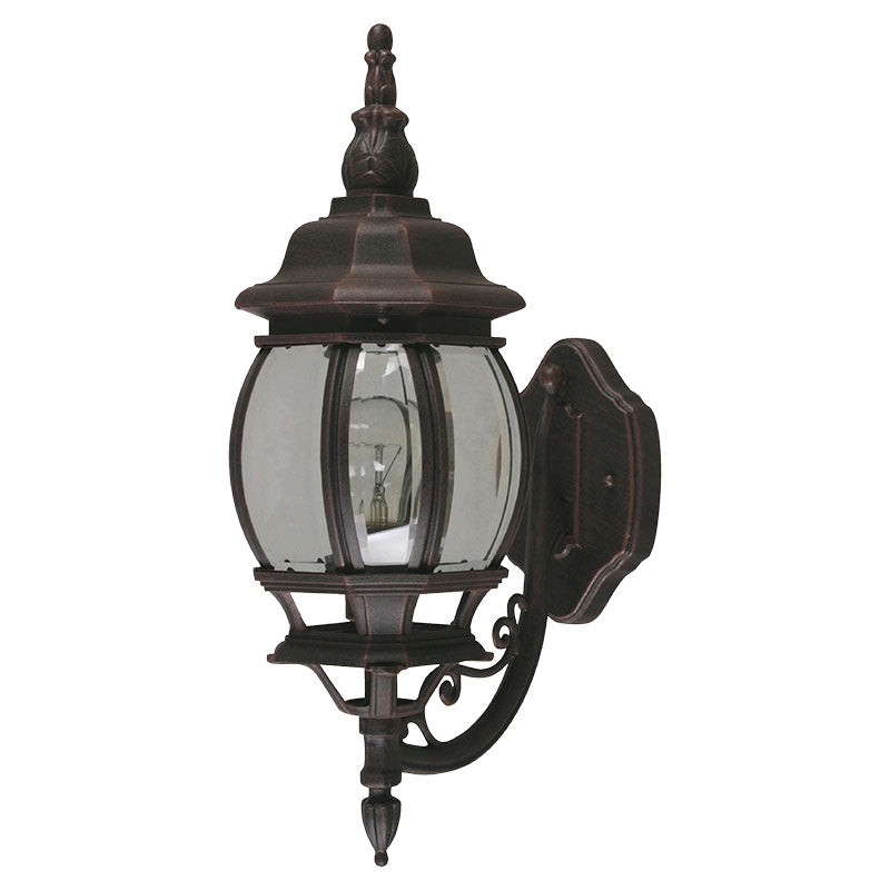 Farol de pared óxido 2820-9 (Bombillo se vende por separado)
