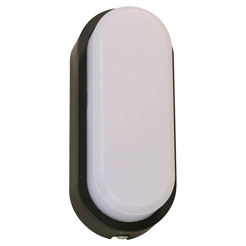 Lámpara de pared exterior negra
 8 W 5000 K sensor de movimiento 33699-2