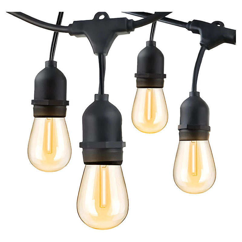 LED light string warm white 10 m 15 lights IP65 UL General Lighting