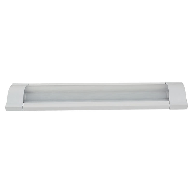 LED commercial light fixture, surface-mounted, 2 lights, 9W, 6,000K, 1,440 lm