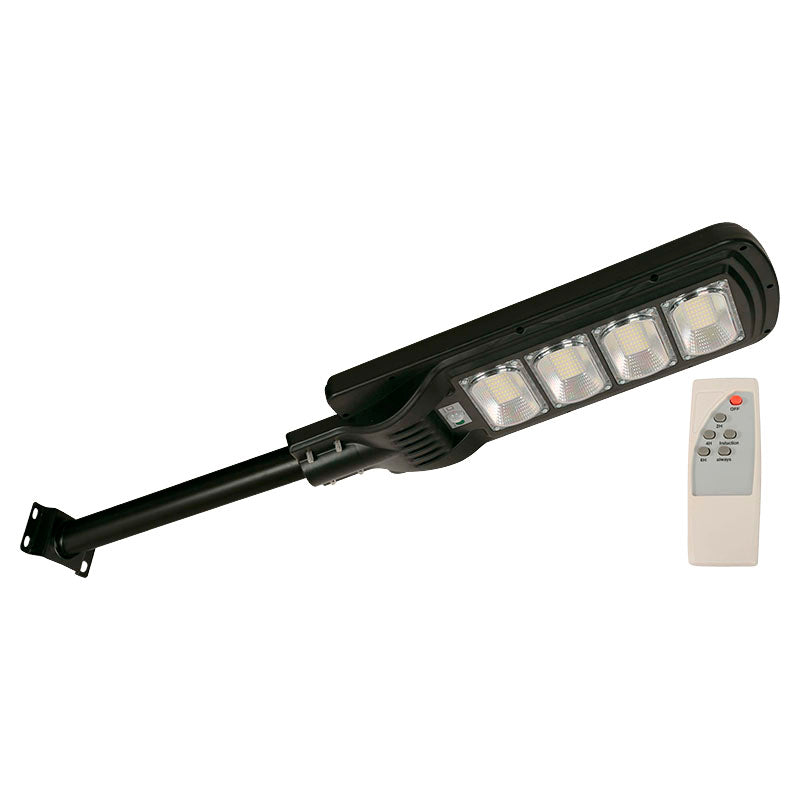 Lámpara led exterior- solar calle negro- 1 luz 200w 3.2v 6500k