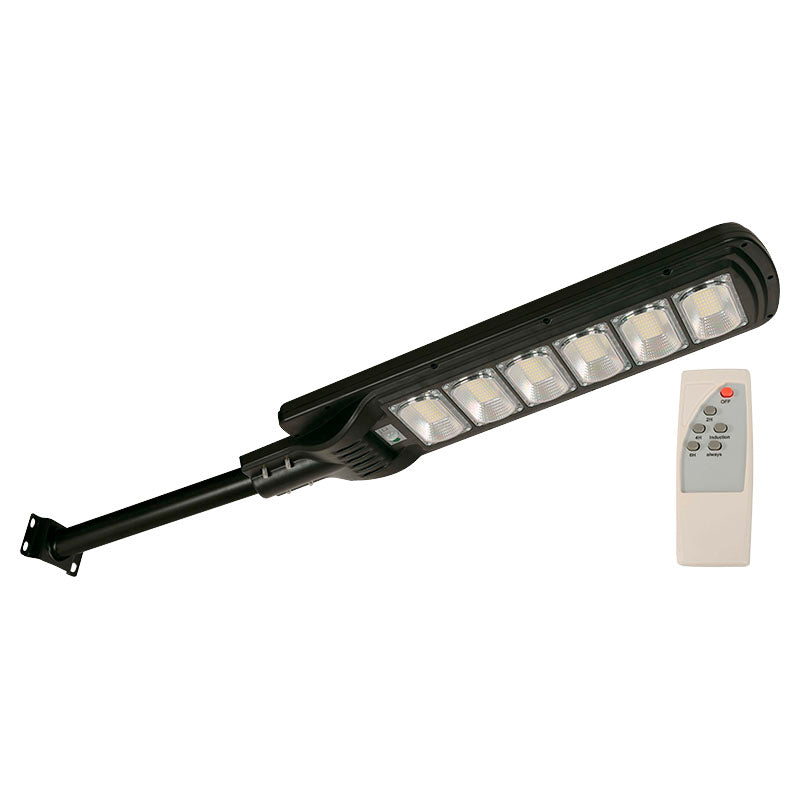 Luminaria calle negro solar LED 300 luz blanca IP 44 General Lighting
