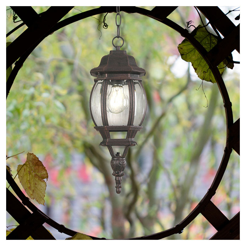 Farol de techo acabado óxido
