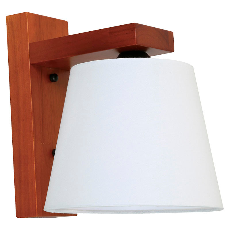Aplique madero, negro y beige 1 luz e27 33639-7
