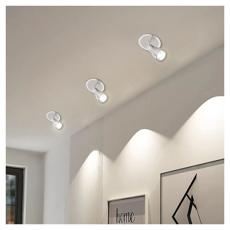 Lámpara de techo diseño moderno 1 luz GU10 07659
