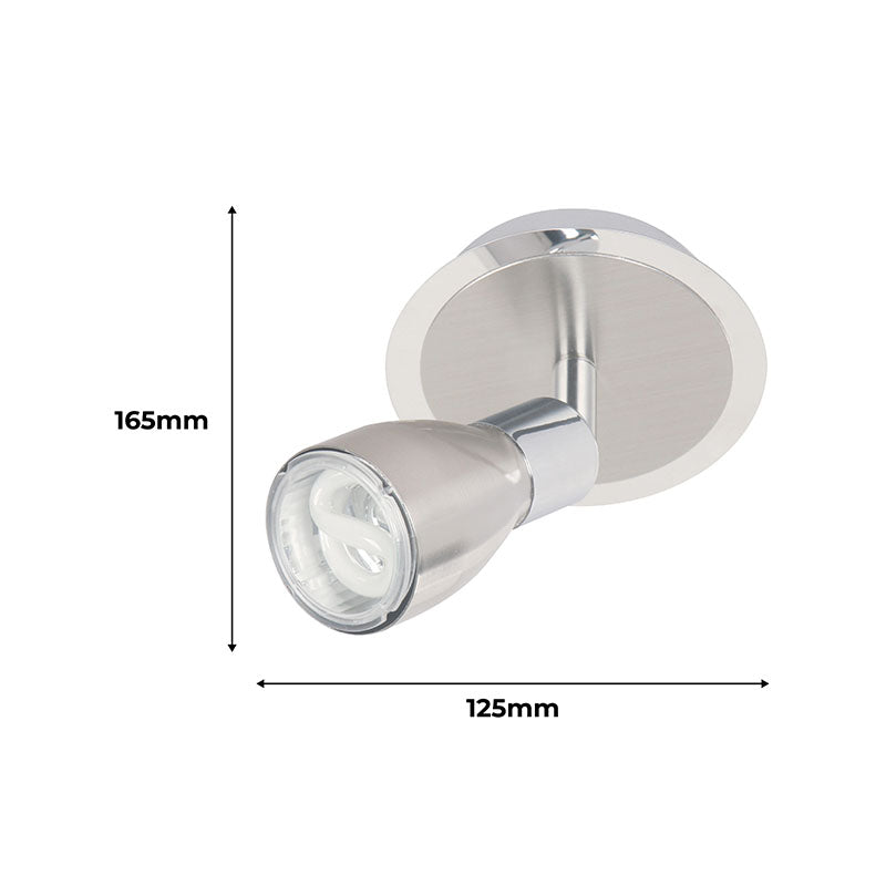 Lámpara de techo diseño moderno 1 luz GU10 07659