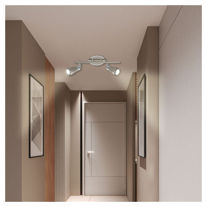 Lámpara de pared diseño moderno 2 luces GU10 07660