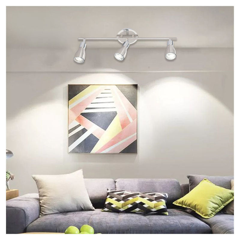 Modern design wall light 3 lights GU10 07661
