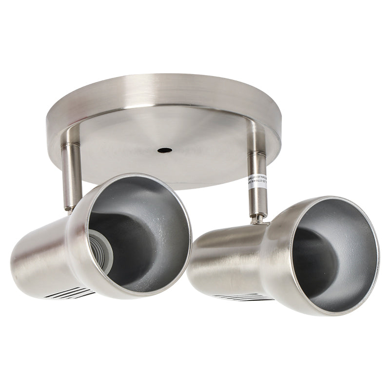 Modern Design Ceiling Lamp 2 lights E27 9972 (Bulb sold separately)