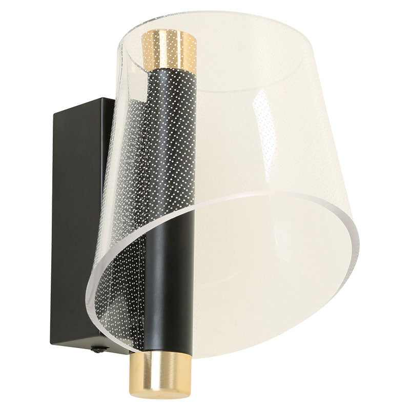 Aplique LED cobre 1 luz 3.000 K 33624-0