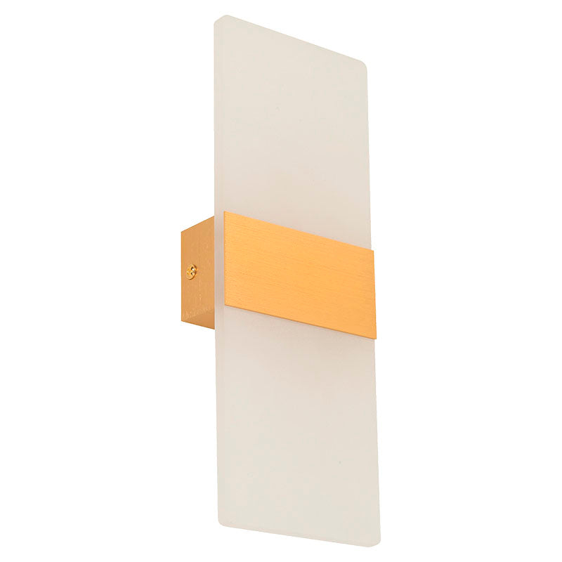 Gold LED wall light 1 light 3 cct 33675-0