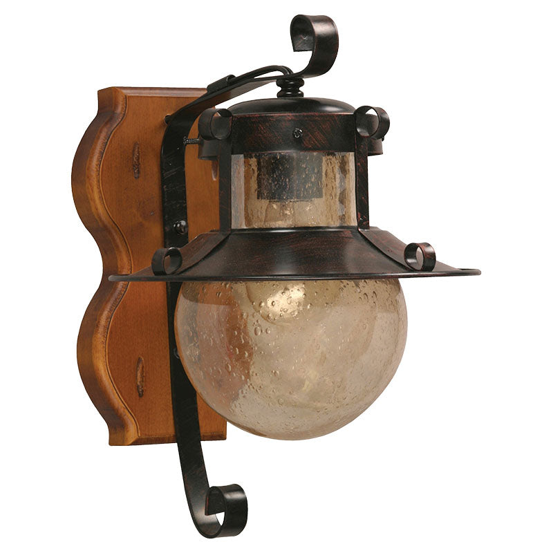 Lámpara de pared diseño clásico 1 luz E27 4372 (Bombillo se vende por separado)
