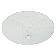 Plafón moderno blanco 15 x 31 cm 2 luces E27