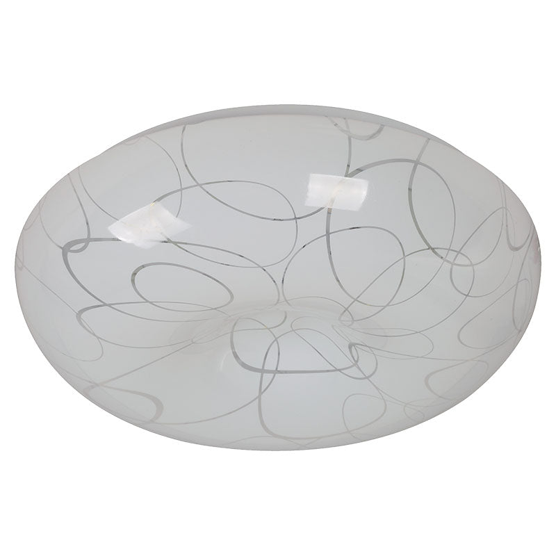 Lámpara plafón moderna blanco led 21617