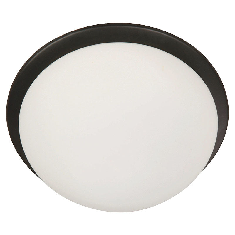 Lámpara plafón moderna negro 1 luz E27 16667
