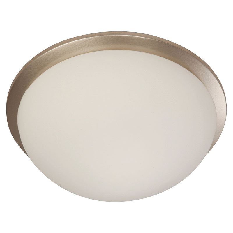 Lámpara plafón moderna plateado 1 luz E27 16667