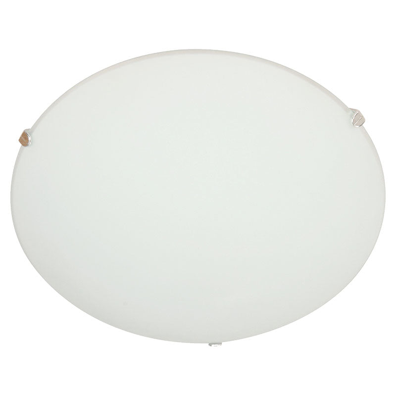Set de 2 lámparas plafón moderna cromado 1 luz E27 02666