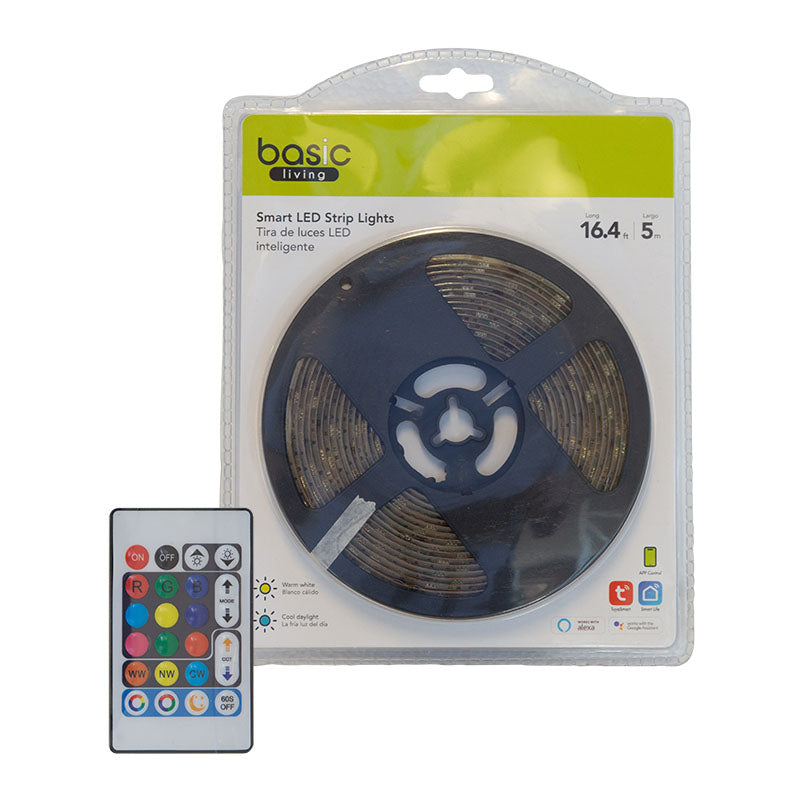 Cinta led inteligente con control remoto